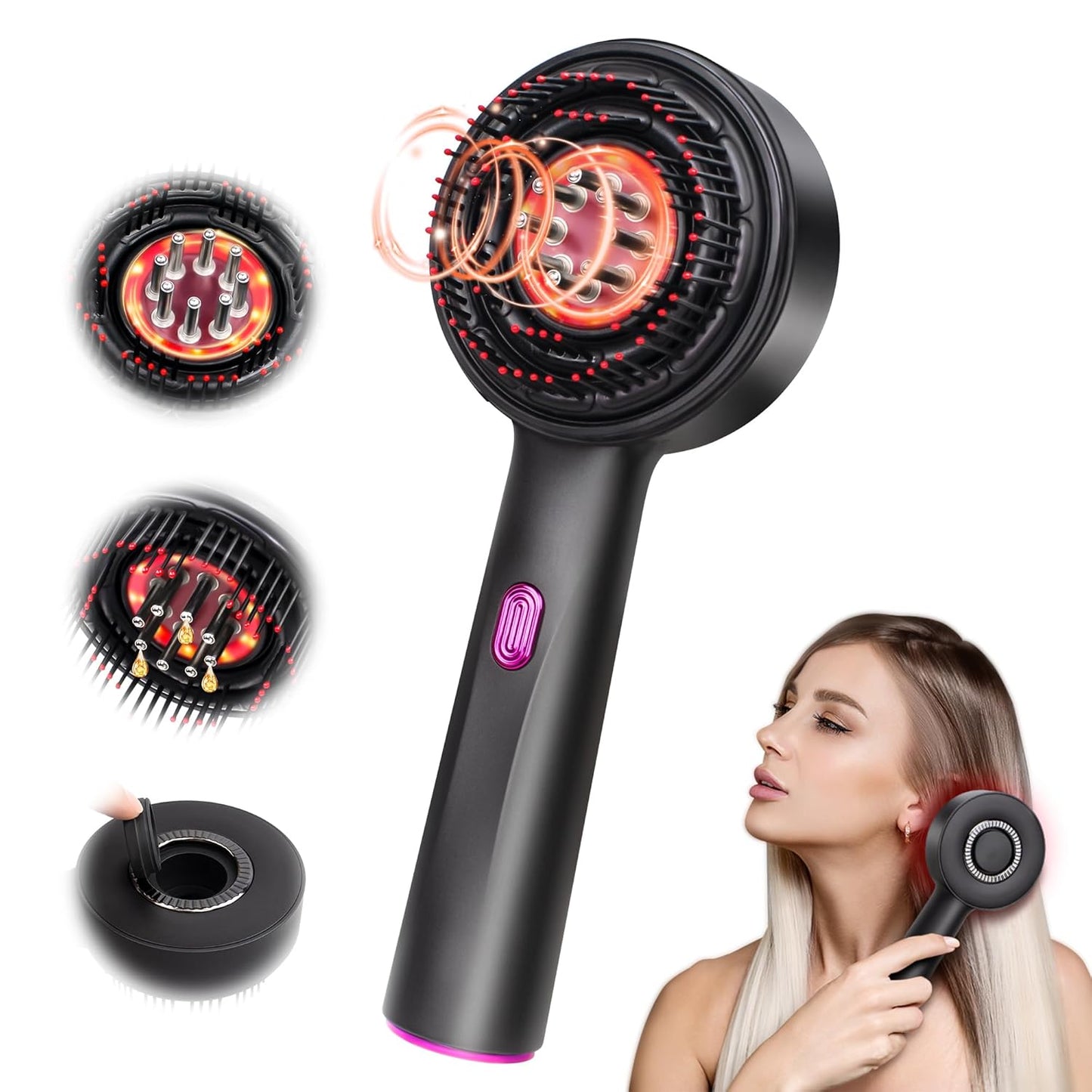 GlowBoost Hair Massager™
